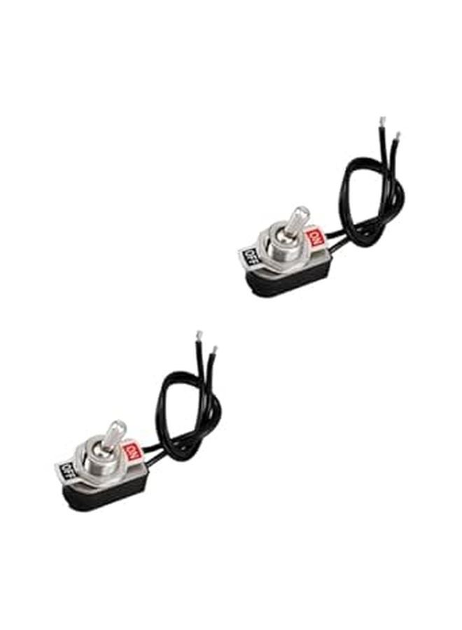 2Pcs 12V Car Toggle Switch Wire Kit For Automotive Boat And SUV Use - Image 1