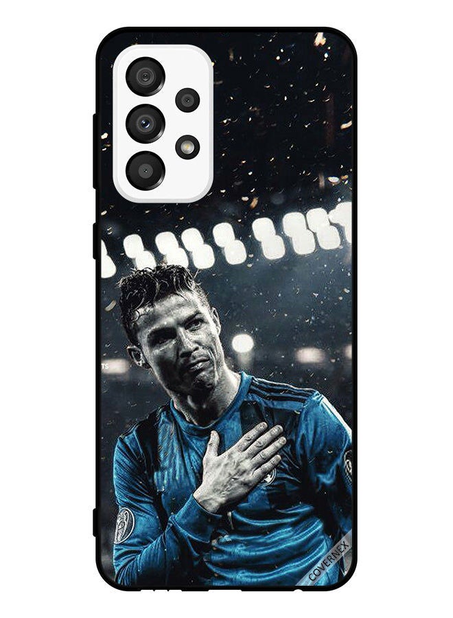 Covernex Protective Case Cover For Samsung Galaxy A33 5G Ronaldo Thanking To Crowed For Scoring - Image 1