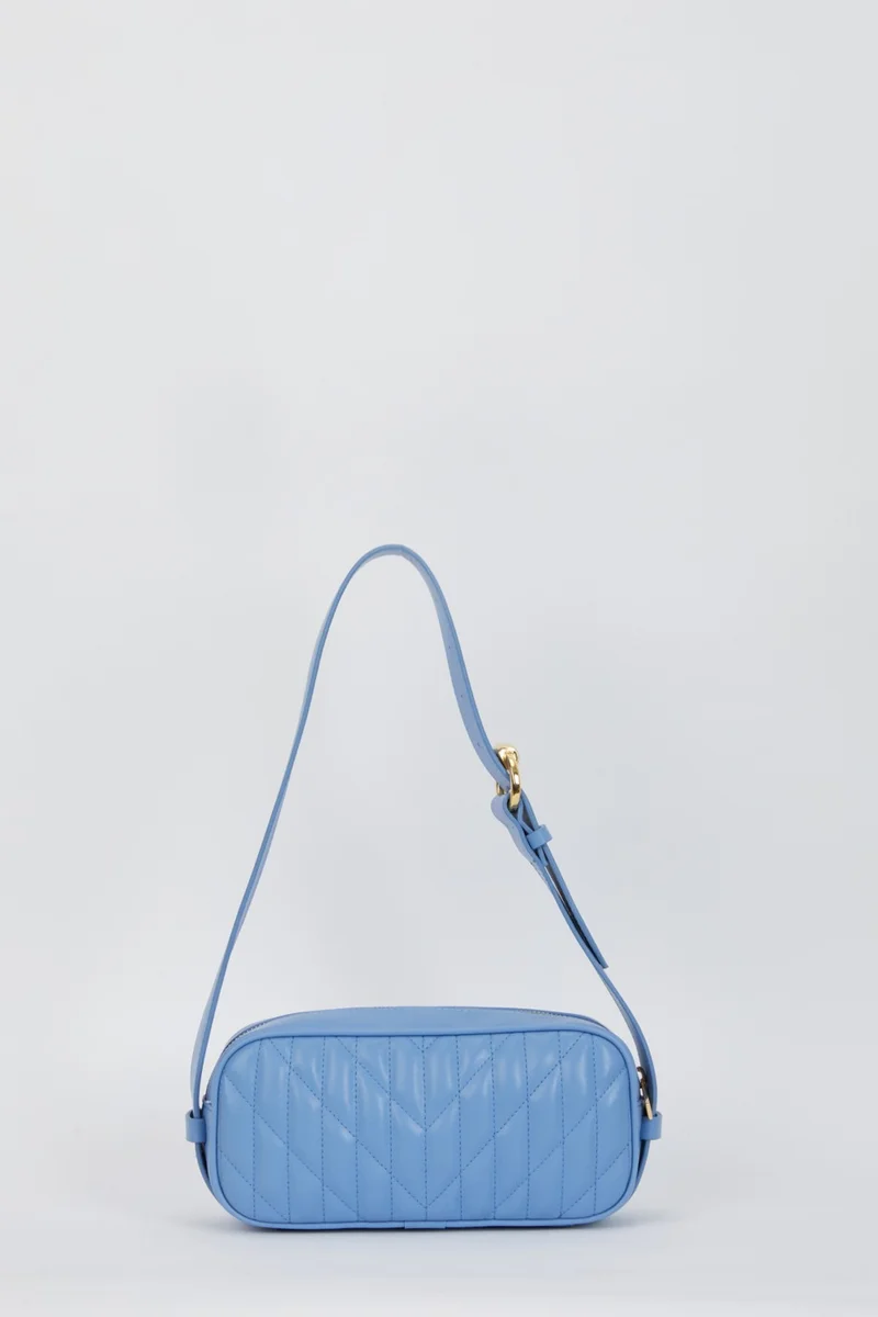 بيير كاردان Blue Shoulder Bag 05PO24Y1865-LSA M