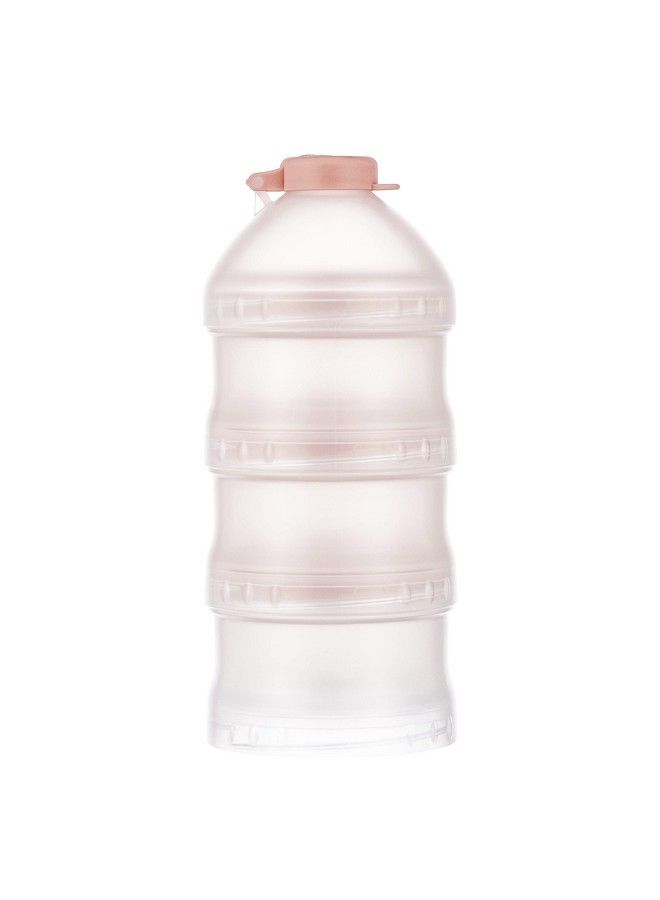 Simba Twist Lock Stackable Milk Powder Formula Dispenser And Snack Storage Containers Pink (Bpa Free) - Image 1