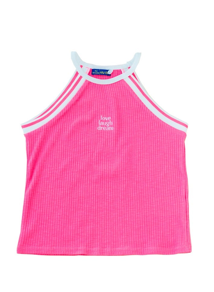 WiNi BEE Children's Clothing T-shirt for Girls Summer Tank Top Teens Stitch Tee  8 10 12 Years  - Image 1