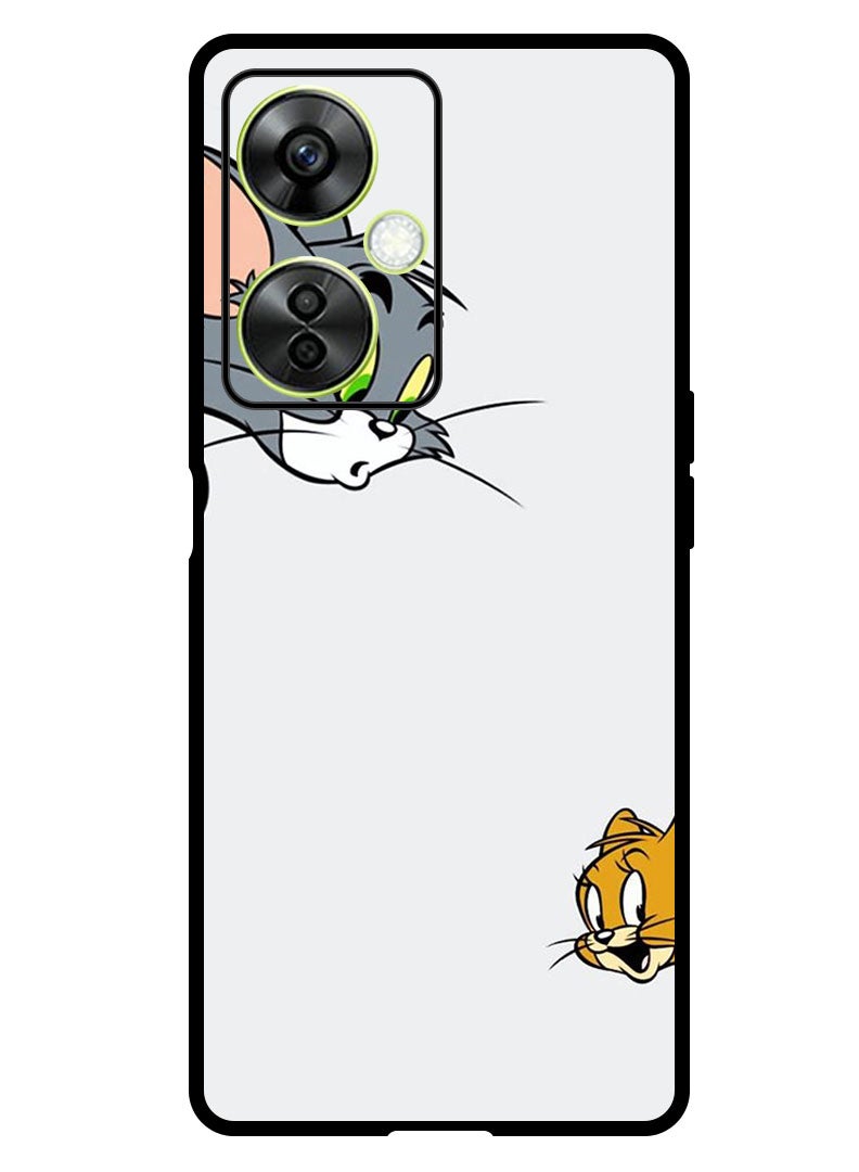 Theodor Protective Case Anti Scratch Shock Proof Bumper Cover For OnePlus Nord N30 Tom Jerry - Image 1