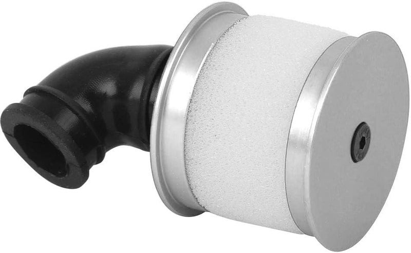 RC Air Filter Replacement Part Fit for HSP 94122 941188 1/10 RC Car Engine Air Filter Prevent Cylinder Scratches Easy Install and Remove Durable Aluminum Alloy Black (Silver) - Image 4