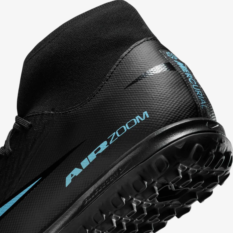 Nike Black Men's Mercurial Superfly 10 Academy Turf Ground Football Shoes for Men | Best Price UAE