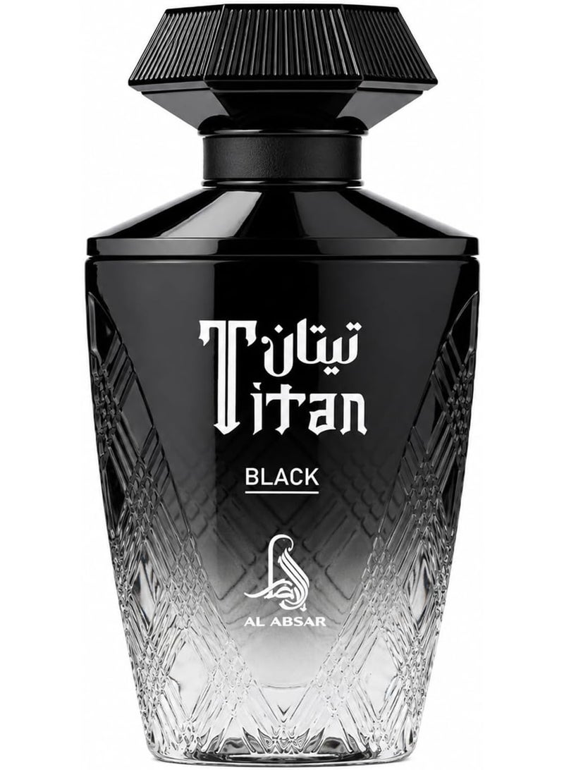 Al Absar Titan Black Intense Luxury Eau De Parfum 100ML for Men - Image 2