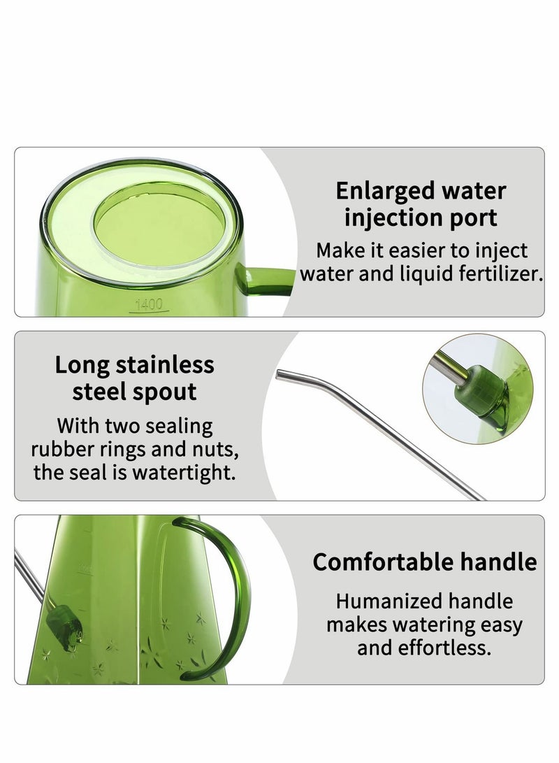 SYOSI Spray Pressure Bottle Plant Watering Can Set, 3 Pcs - Image 5