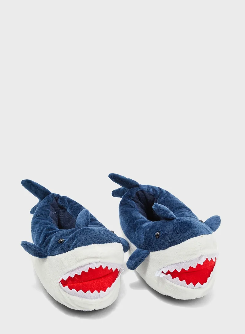 Seventy Five Shark Attack Slippers