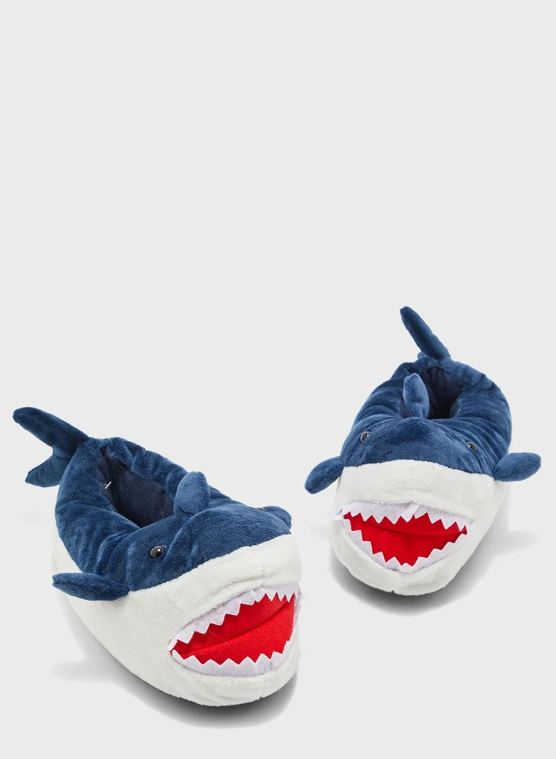 Seventy Five Shark Attack Slippers