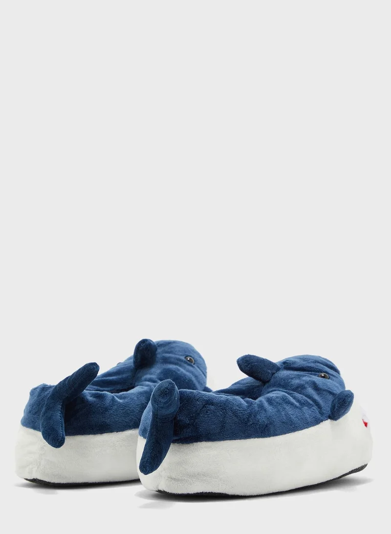 Seventy Five Shark Attack Slippers