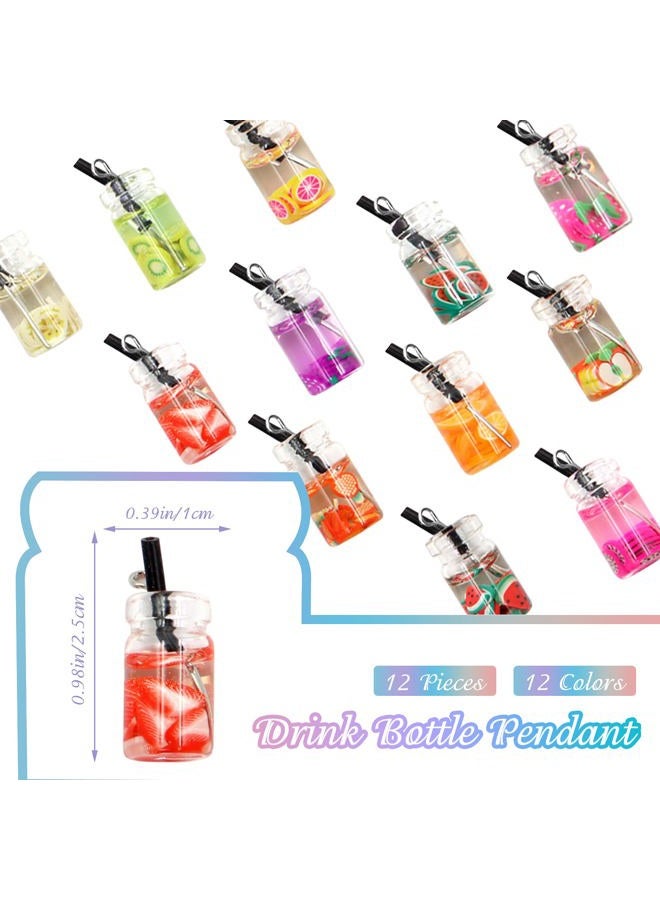 ZOCONE 79 PCS Colorful Candy Pendant Charm, Cute Resin Charms for Jewelry Making With Gummy Bear, Candy, Lollipop Charms for Girls, Resin Supplies for DIY Crafts Decoration - Image 4
