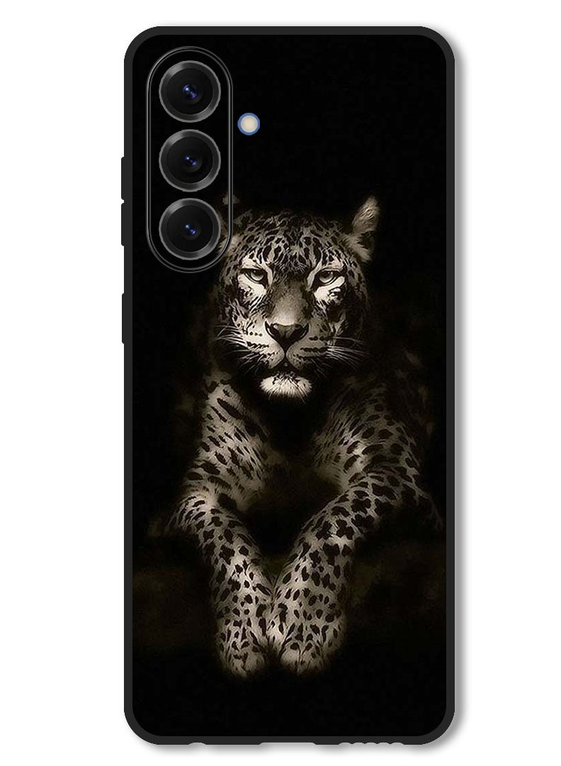 Theodor Case Compatible with Samsung Galaxy F56 6.74 Inch Protection Shockproof Bumper Cover Leopard - Image 1