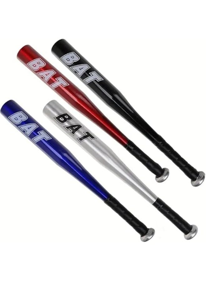 Aluminum baseball bat, with rubber grip, for beginners (32 inches) (multi-colored) - Image 2