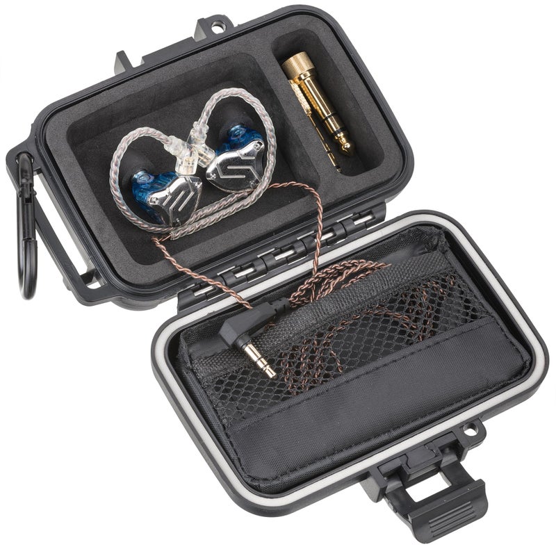 GIGCASE New in Ear Monitor Hard Case - IEM, in Ears, Headphones, Earphones, Earbuds. Suitable for KZ ZS10/ZS10 Pro/ZSN/ZST/ZEX/AS10/AS16/ZSN Pro X/YINYOO CCZ Melody - GIGCASE® (Small) - Image 4