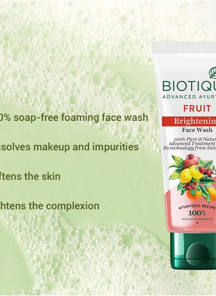 Biotique - Biotique Bio White Advanced Face Wash 50 ml/1.69 Oz. I 100% Pure & Natural - Image 1
