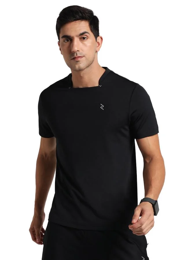 ZAECY Men's Square Neck Gym Tee