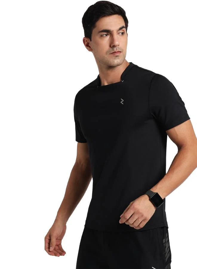 ZAECY Men's Square Neck Gym Tee