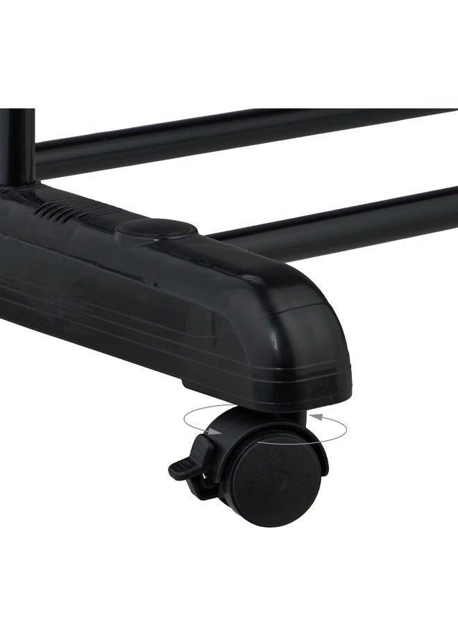 Taimi Foldable 3 Tier Clothes Drying Rack for Laundry Rolling - Image 5