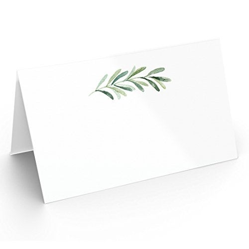 Printed Party Table Place Cards for All Occasions and Events, Set of 25 (Elegant Branch) - Image 5