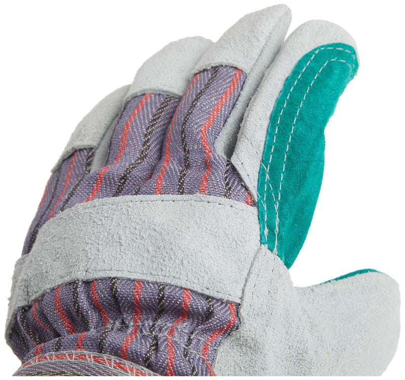 Custom Leathercraft2049B Work Gloves with Double Leather Palm and Safety Cuff, 12 Pair - Image 3