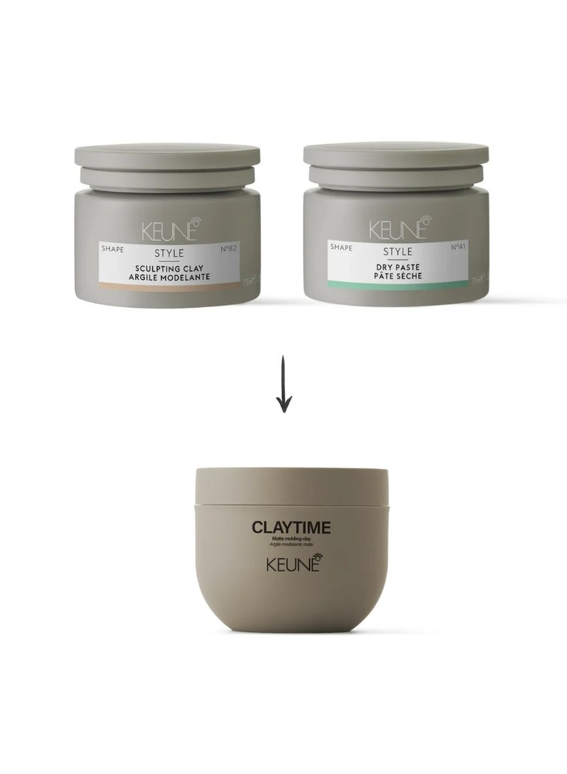 Keune Style Dry Paste For Texture And Oily Hair N41 - 75Ml Now Is Clay Time - Image 1