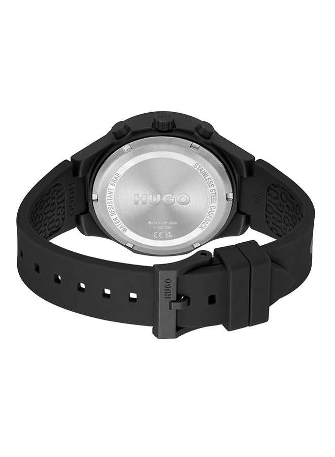 HUGO BOSS HUGO BOSS WATCH ROUND ANALOG MEN'S BLACK CASE WATCH - 1530405 - Image 3