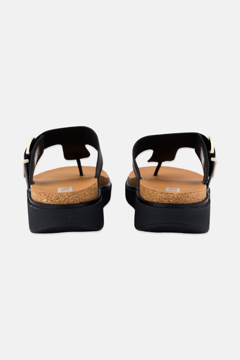 FitFlop صنادل نسائية جين-FF سهلة الارتداء، سوداء - Image 2