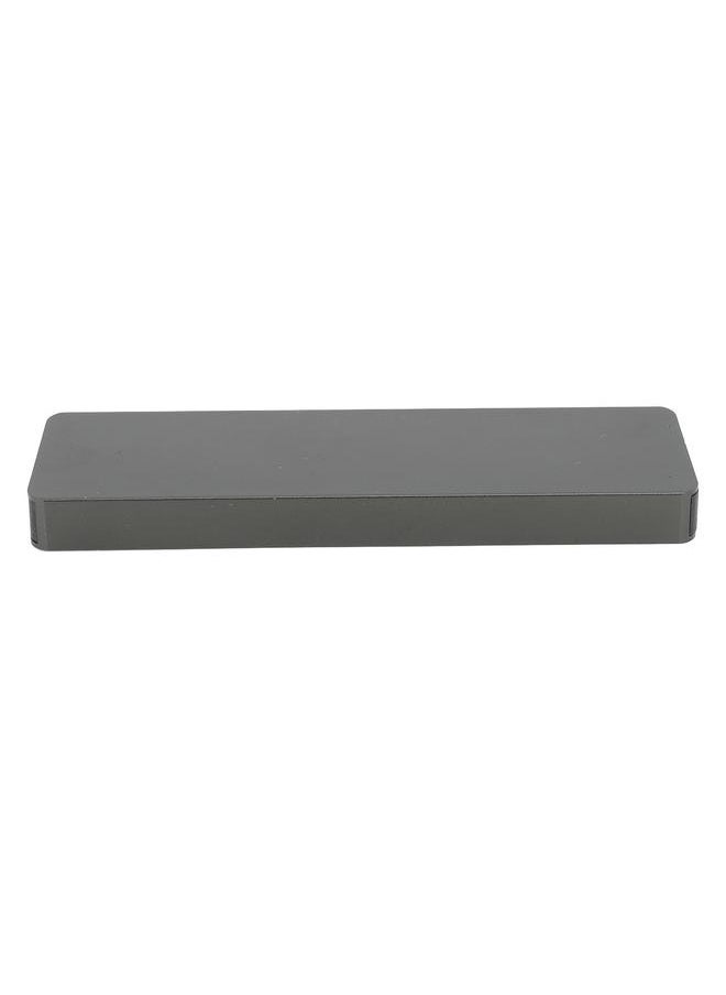Thoraya M.2 Nvme PCIE/NGFF SATA SSD Enclosure Dual Protocol SSD Enclosure Type-C Portable Aluminum Alloy Hard Drive Enclosure USB3.1 Gen2 High-Speed Transmission 10Gbps Tool-Free Hard Drive Enclosure with Type-C/A to Type-C Dual-Head Data Cable Gray  - Image 2