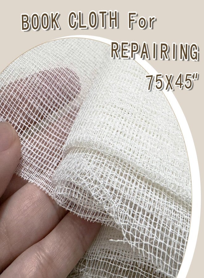 NRAMOOS Book Binding Cloth 75x45Inch,Tools Book Repair Materials for Book Making Book Repair Cloth - Image 4