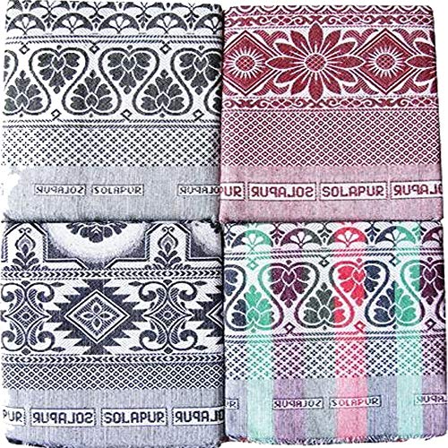 AYUS Cotton 200 TC Solupuri Reversible Chaddar/Blanket (Multicolour) Pack of 1 - Image 2