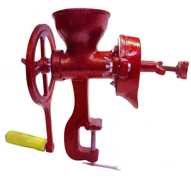 KIING KIING Dal Pitthi Grinder Machine for Home Commercial use red 