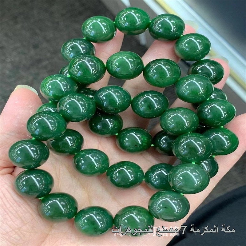 Delicate Alloy Geometric Bracelet for Unisex, Green, Wrist Jewelry - Image 3