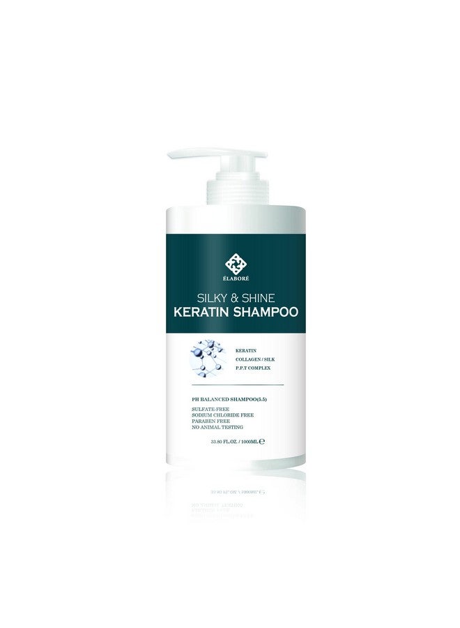 Elabore Silky & Shine Keratin Shampoo 33.80Fl.Oz/ 1000Ml - Image 1