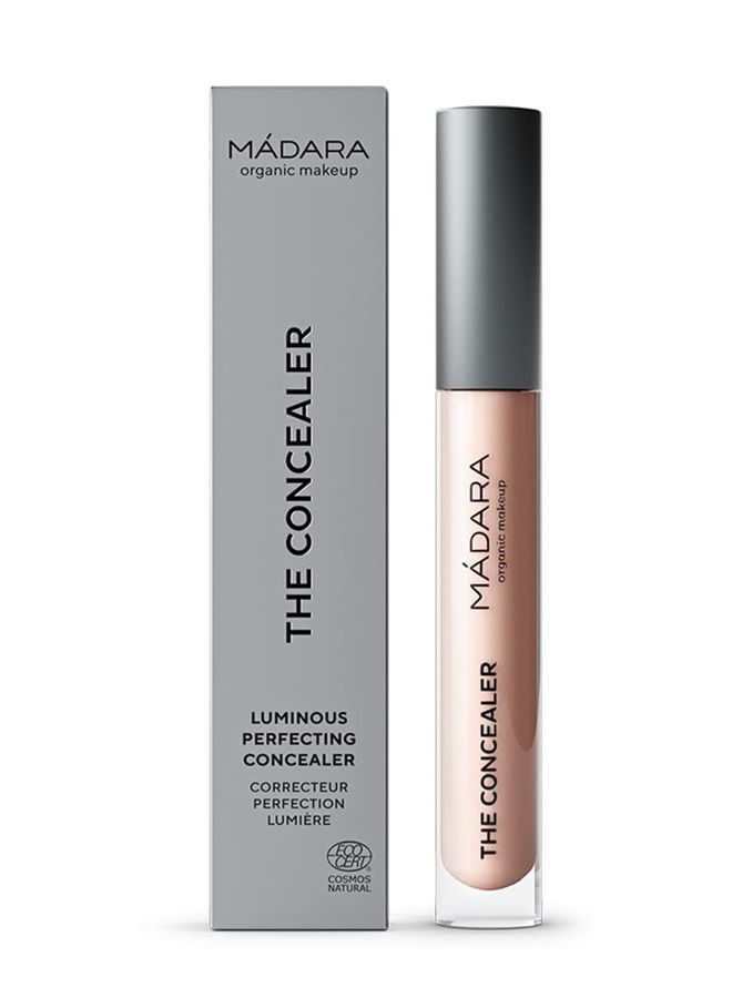 MÁDARA Organic Skincare | The Concealer #25 LATTE - Long-lasting Concealer Makeup, Dewy Finish, With Hyaluronic Acid And Smart Minerals, Vegan, Ecocert Certified, Recyclable Packaging, 0.13 oz - Image 1
