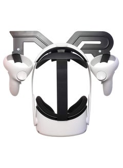 XICEN VR Headset Wall Mount Storage Stand Hook Compatible with Quest 2 Pro Rift S, Valve Index, PSVR 2, HTC Vive, Vive Pro, HP Reverb G2, MR Headsets and Controllers  - Image 1