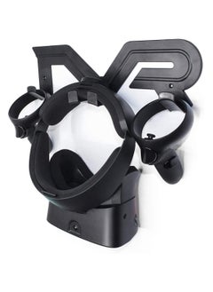 XICEN VR Headset Wall Mount Storage Stand Hook Compatible with Quest 2 Pro Rift S, Valve Index, PSVR 2, HTC Vive, Vive Pro, HP Reverb G2, MR Headsets and Controllers  - Image 4