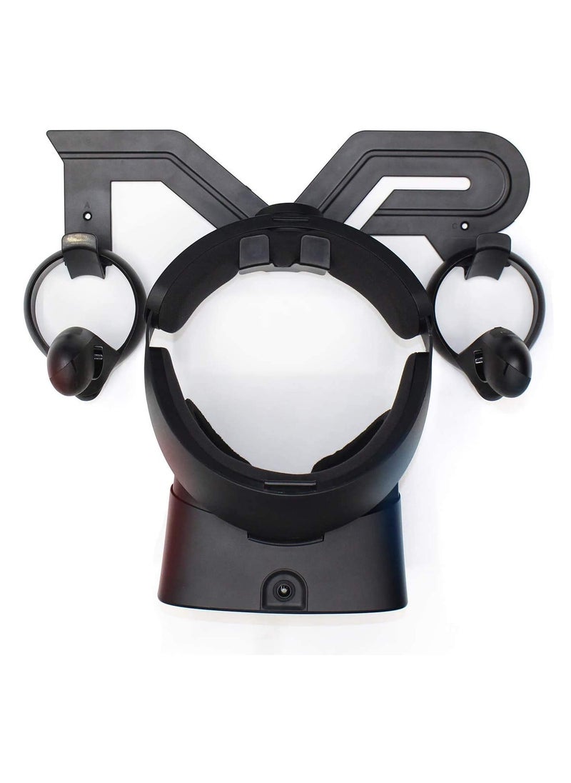 XICEN VR Headset Wall Mount Storage Stand Hook Compatible with Quest 2 Pro Rift S, Valve Index, PSVR 2, HTC Vive, Vive Pro, HP Reverb G2, MR Headsets and Controllers  - Image 5