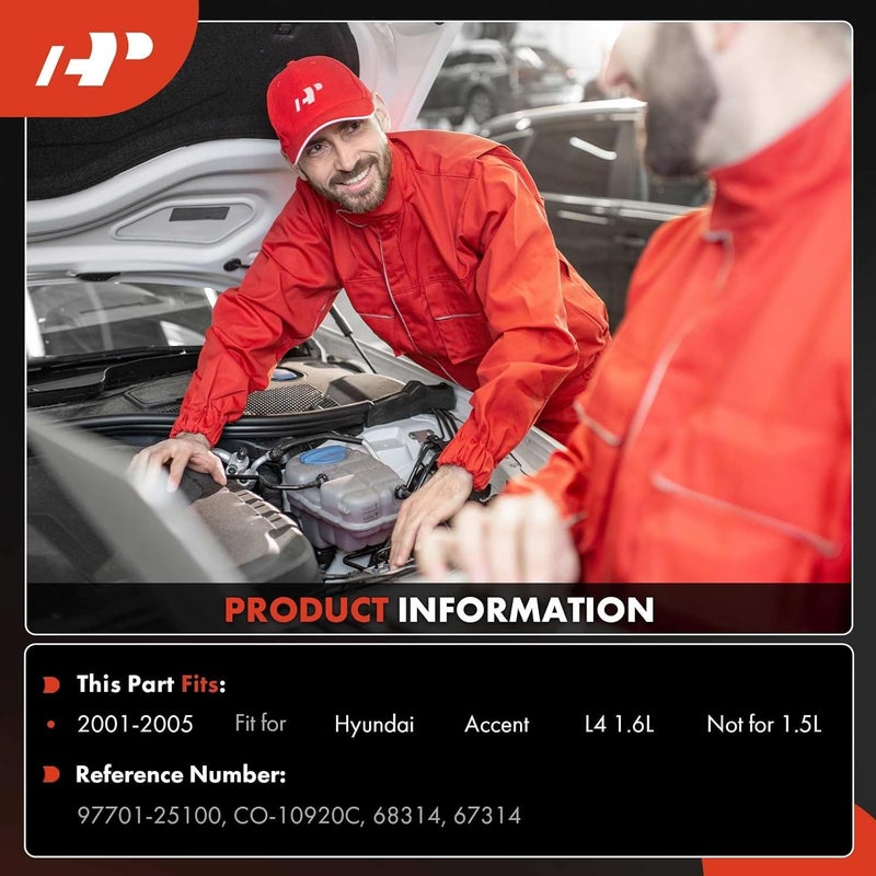 A-Premium AC Compressor with Clutch for Hyundai Accent - Image 2