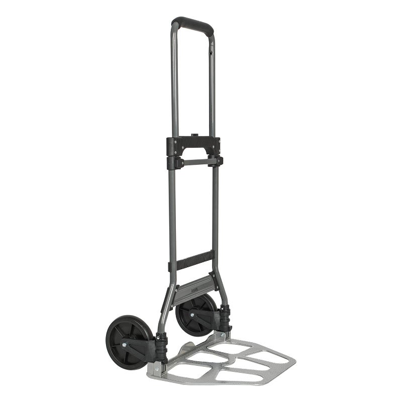 Leeyoung Leeyoung Folding Hand Truck and Dolly 264 Lb Capacity HeavyDuty Luggage Trolley Cart with Telescoping Handle and PPEVA Wheels 