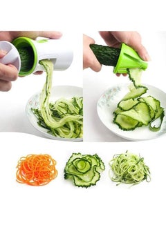 3in1 Vegetable Spiralizer Portable Stainless Steel Slicer Veggie Pasta and Spaghetti Maker for Low Carb Gluten Free Meals - pzsku/ZC28719102E14EBB9F083Z/45/_/1736928306/b8d53e6c-384a-471f-a831-7613b415b8dc