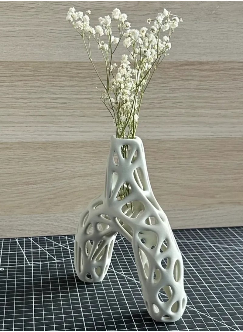 3D Brothers - Donut Vase - Organic Mesh Flower Vase - Image 1