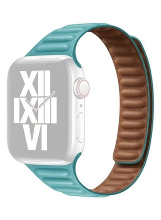Slimming Loop Magnetic Replacement Watchband For Apple Watch Series 7/6/SE/5/4/3/2/1 41/40/38mm Lake Blue - pzsku/ZC28732186A4F47714320Z/45/_/1681320890/76d8a9e2-752c-4cae-b5c2-bc1f52db21bb
