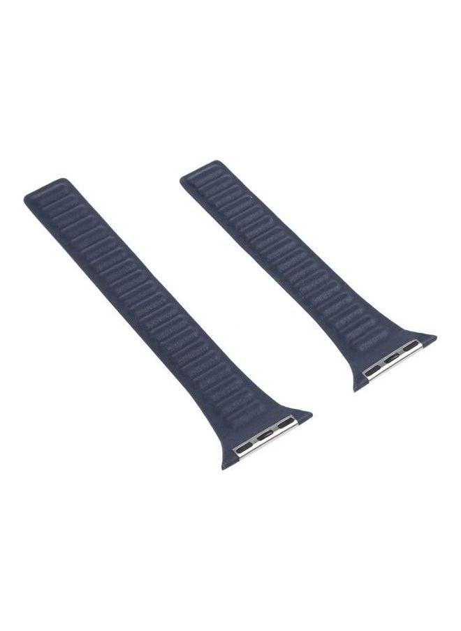 Slimming Loop Magnetic Replacement Watchband For Apple Watch Series 7/6/SE/5/4/3/2/1 41/40/38mm Lake Blue