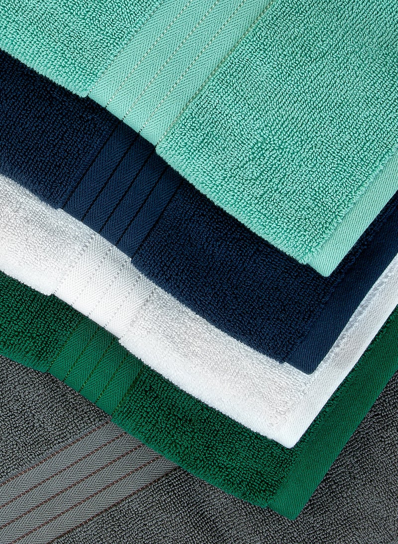 Bliss Casa Bliss Casa Luxurious Jumbo Bath Sheet 90 x 180 cm (2 Pack) - 550 GSM 100% Cotton 20/D Highly Absorbent and Quick Dry Hotel Bath Sheet Set  - Image 5
