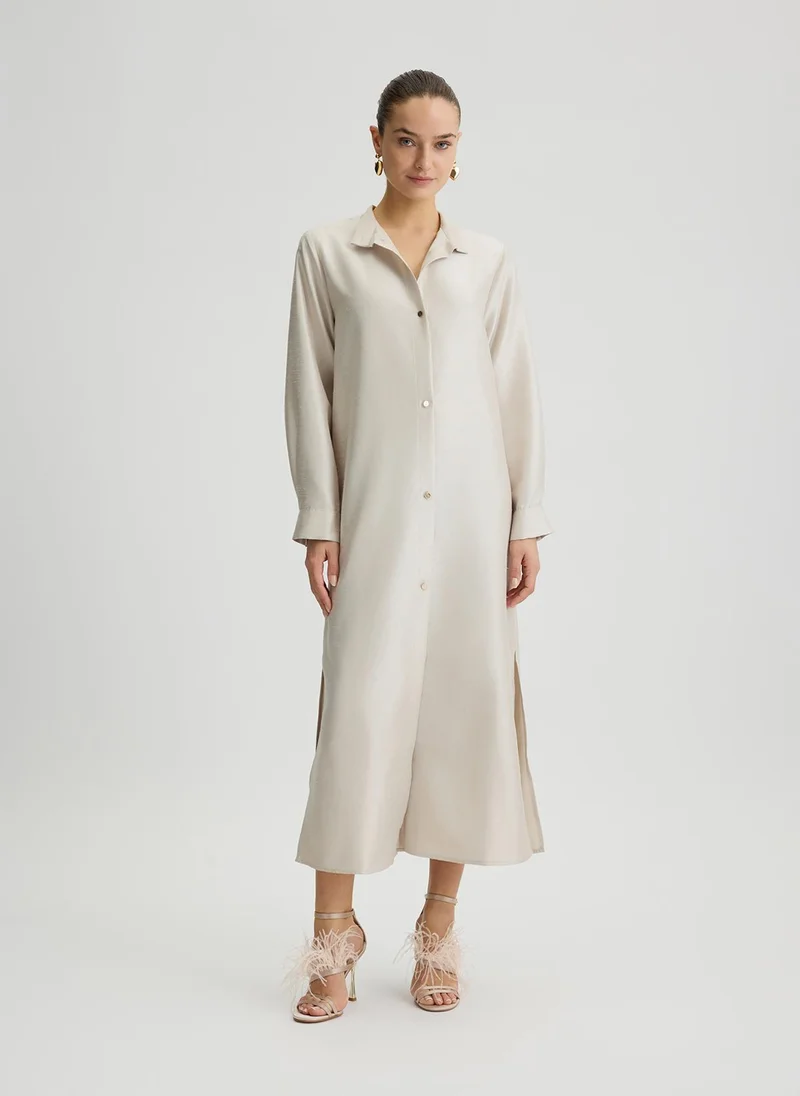 ليو جو فستان قميص شانتيون