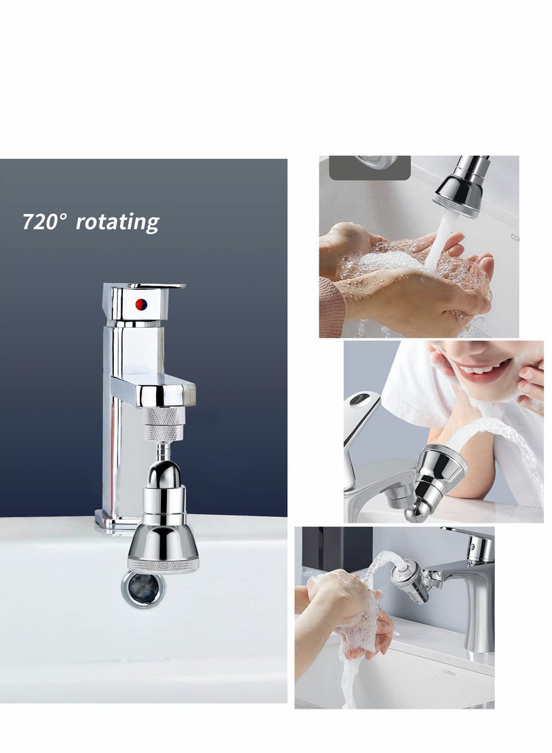 360° Rotating Kitchen Faucet Sprayer Attachment with Filter - Versatile Faucet Extender for Kitchen & Bathroom Sinks - Image 5