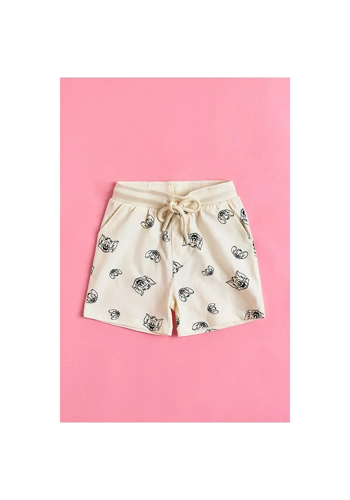 أر أند بي 2 Pack Tom & Jerry Printed Shorts with Drawstring Waist