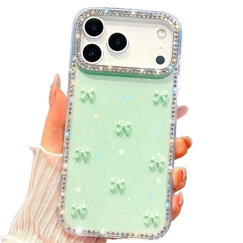 غطاء واقي، مقاوم للصدمات لـ iPhone 13، أخضر PC، حماية من السقوط باللون الأخضر - Layan Lure - Image 1