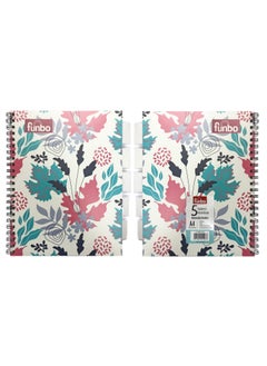 Funbo Funbo - A4 Size, 150 sheets notebook with PP cover and dividers for 5 subjects  - Image 3