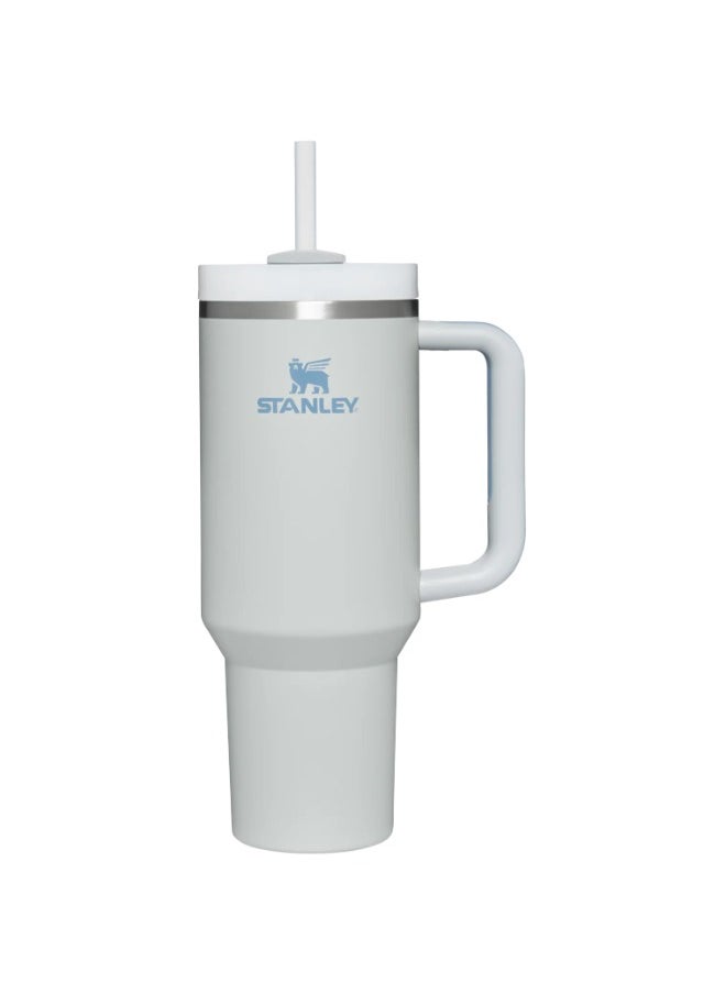 Stanley - Stanley Quencher H2.0 FlowState Stainless Steel Vacuum Insulated Tumbler with Lid and Straw for Water, Iced Tea or Coffee Smoothie & More, 40 oz Water Bottle - FOG - Image 1