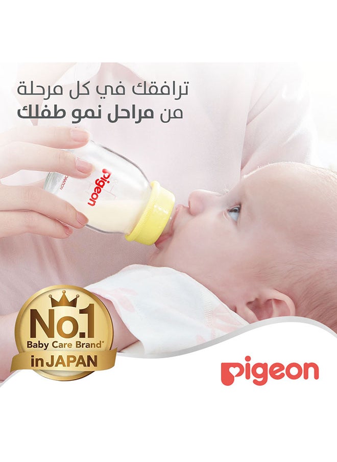pigeon - وعاء عصير زجاجي 50 مل/2 أونصة - حلمات ذات رقبة رفيعة - متنوعة - Image 1